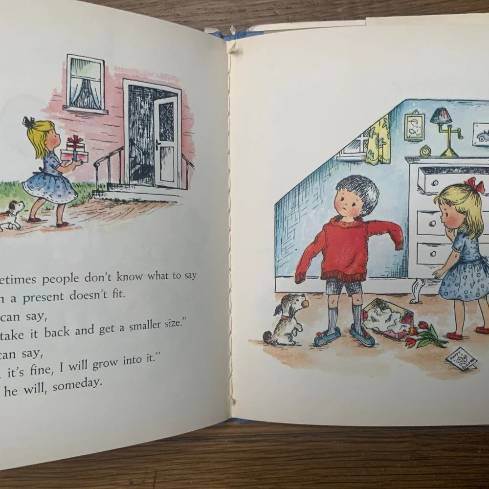 Vintage “Birthdays Are For Everyone” by Charlotte Steiner Hardcover Book